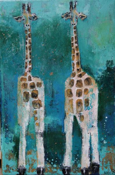 Pink_giraffes_16x24cm