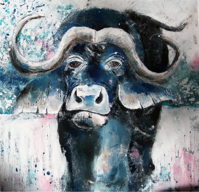 buffalo_50x50cm
