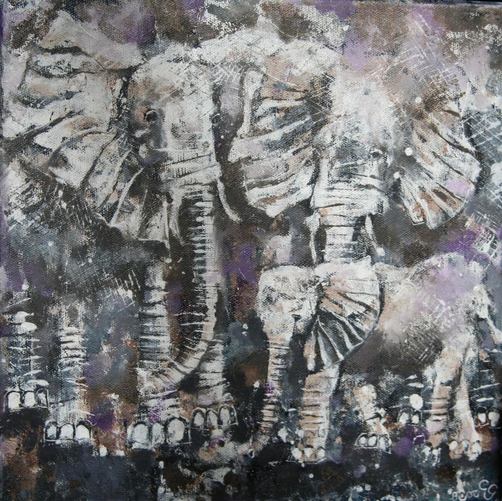 elephants30x30cm