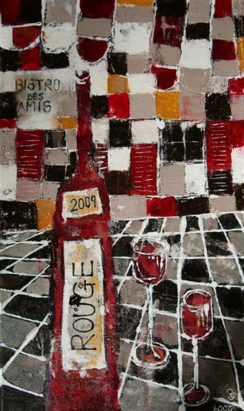 Rouge_au_Bistro_24x40cm