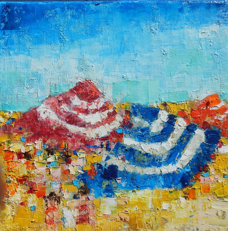 Beach 20X20cm