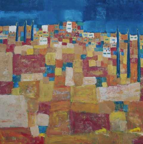 Roussillon_80x80cm